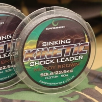 Gardner Sinking Kinetic Shock Leader 50m